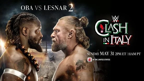 Watch WWE Clash In Italy 2026 5/31/26 Full Show Online