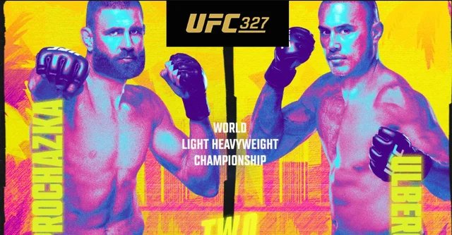 UFC 327 Jiří Procházka vs. Carlos Ulberg Full Fight Replay Full Show Online